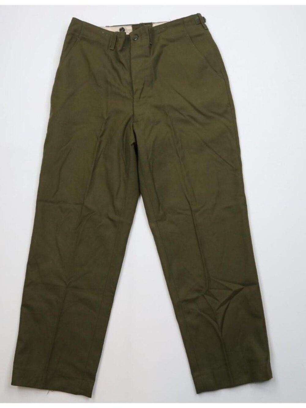 Vintage 60s Vietnam War Mens Medium M1951 Wool Wide Leg Field Pants Trousers USA